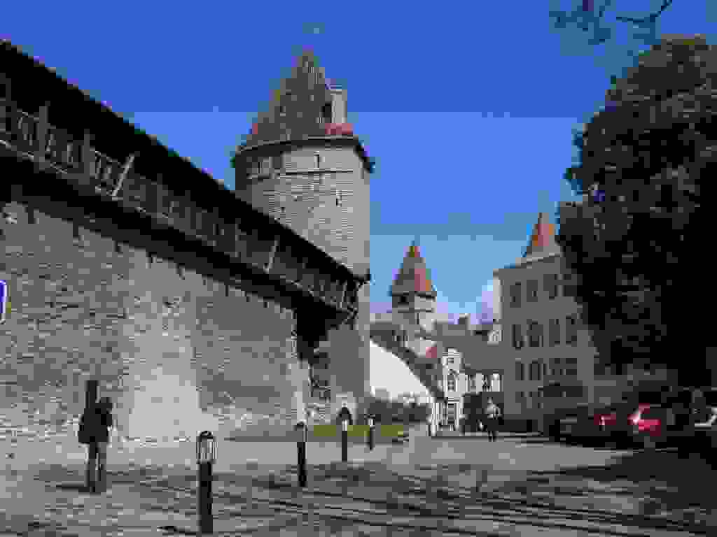 City walls, Tallinn, Estonia