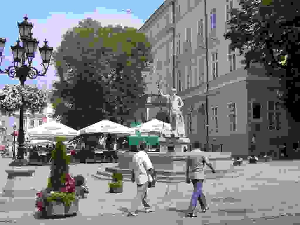 Ploshcha Rinok, Market Square, Lviv, Ukraine