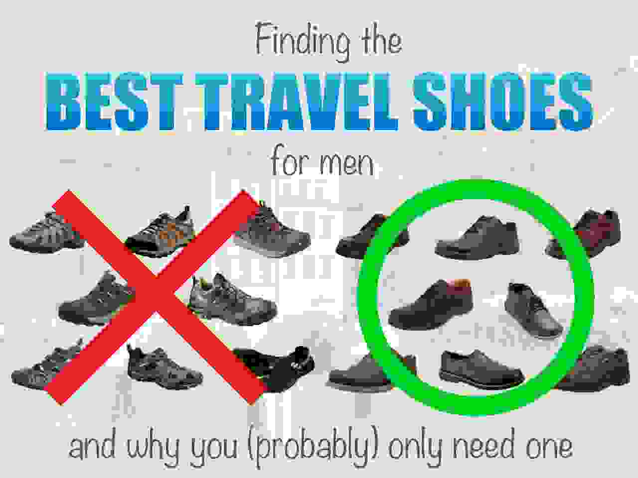 Finding the best travel shoes for men