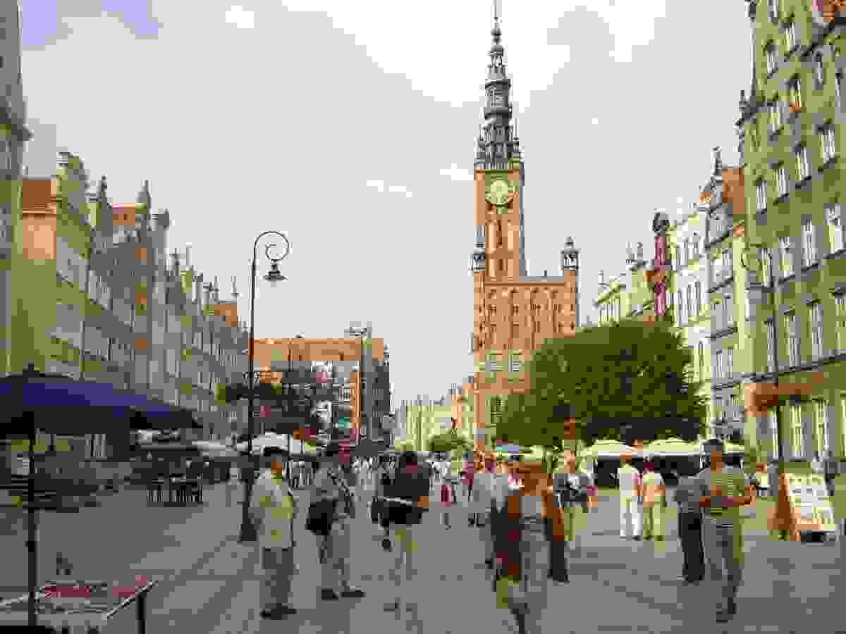 Gdańsk old town, Poland