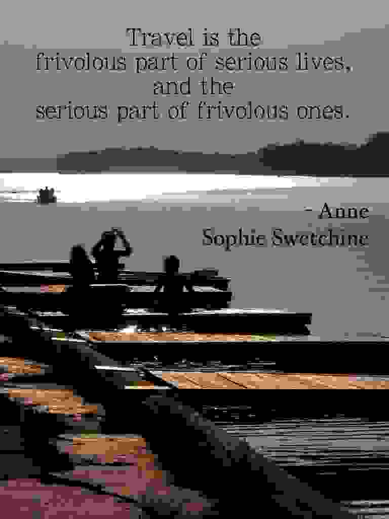Travel quotes Anne Sophie Swetchine