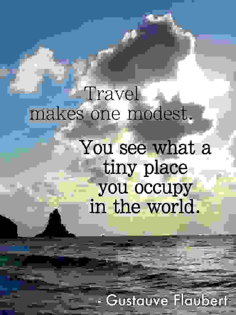 Travel quotes, Gustave Flaubert