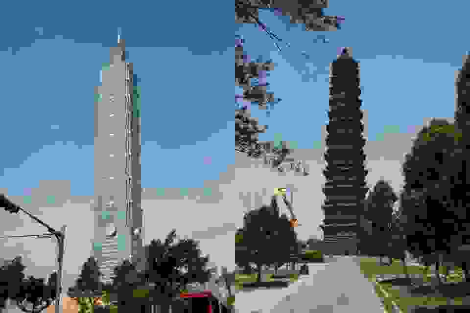Taipei 101 vs Pagoda