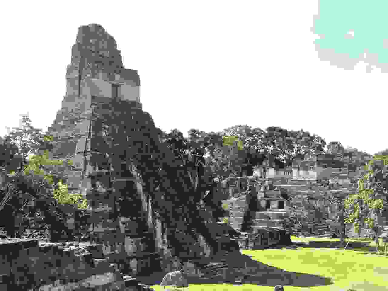 Tikal's main plaza
