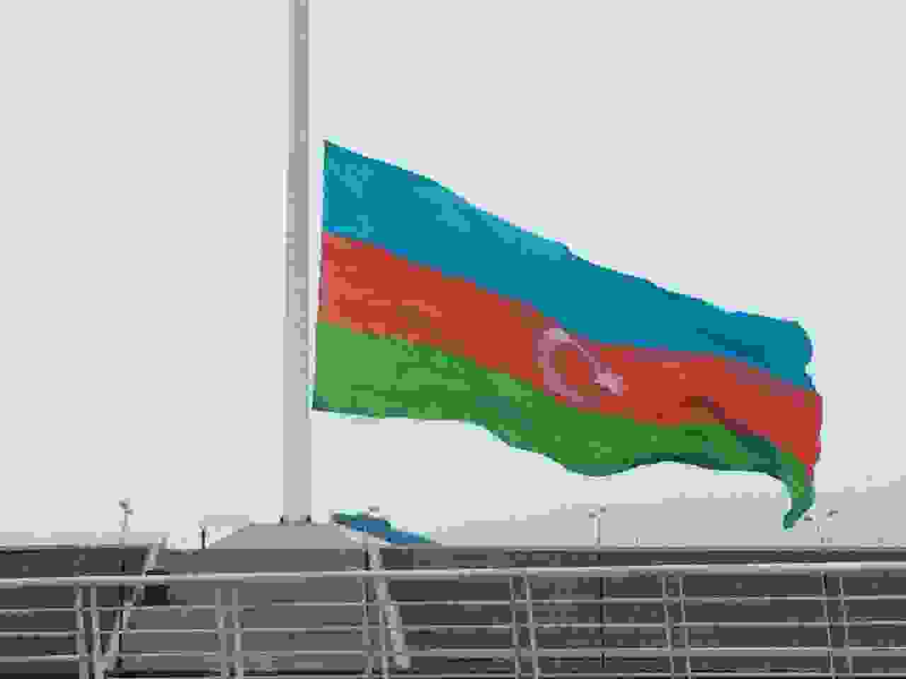 Baku flagpole
