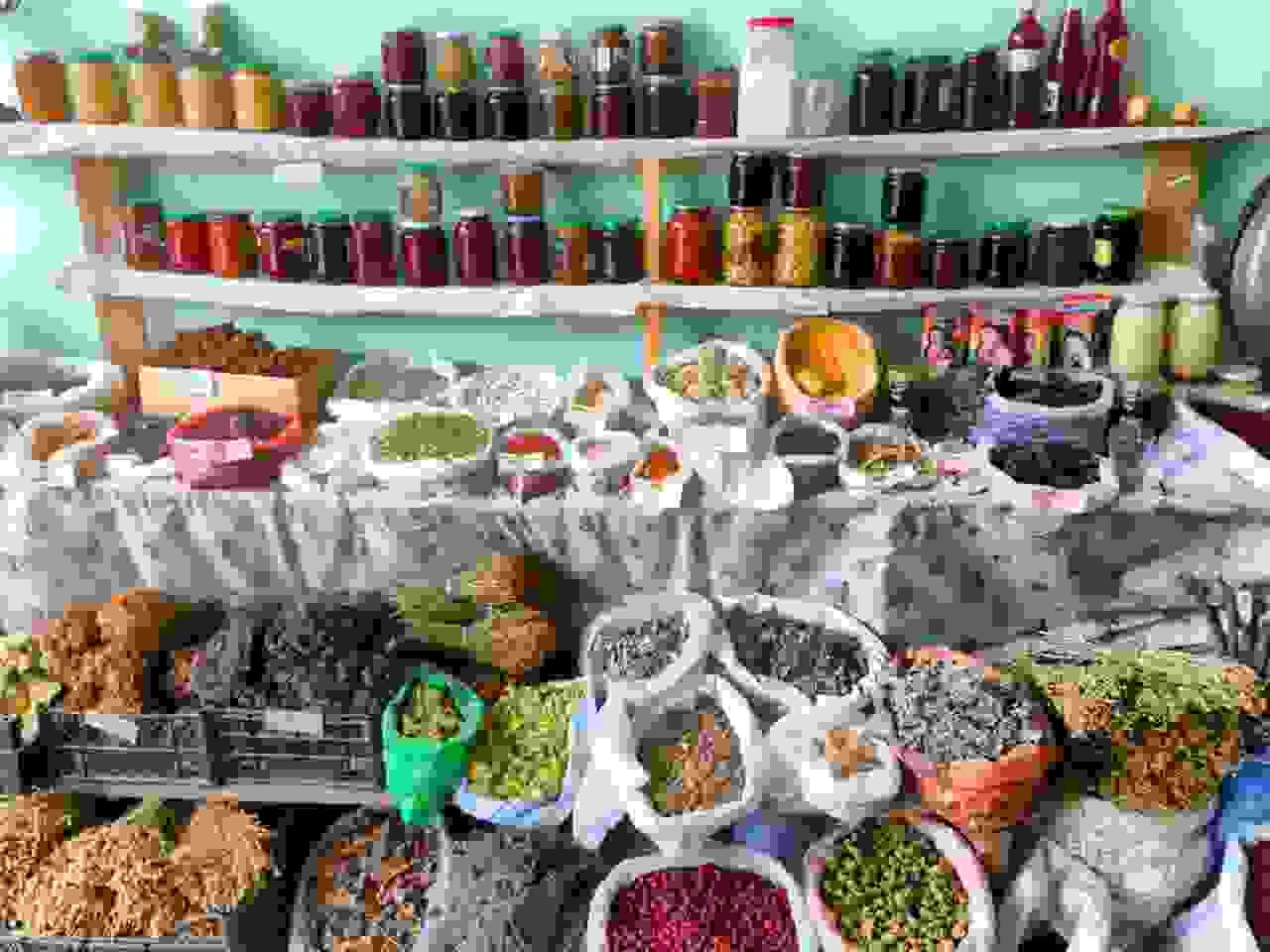 Azerbaijan spice market