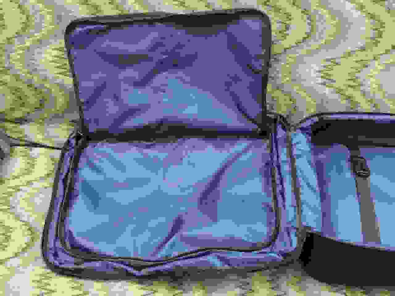 Standard Luggage open flap