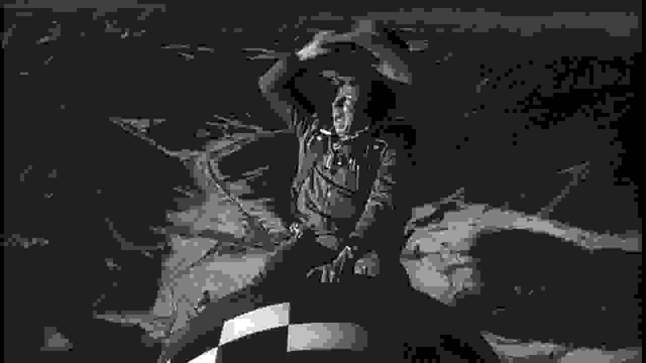 Slim Pickens riding the bomb from Dr Strangelove