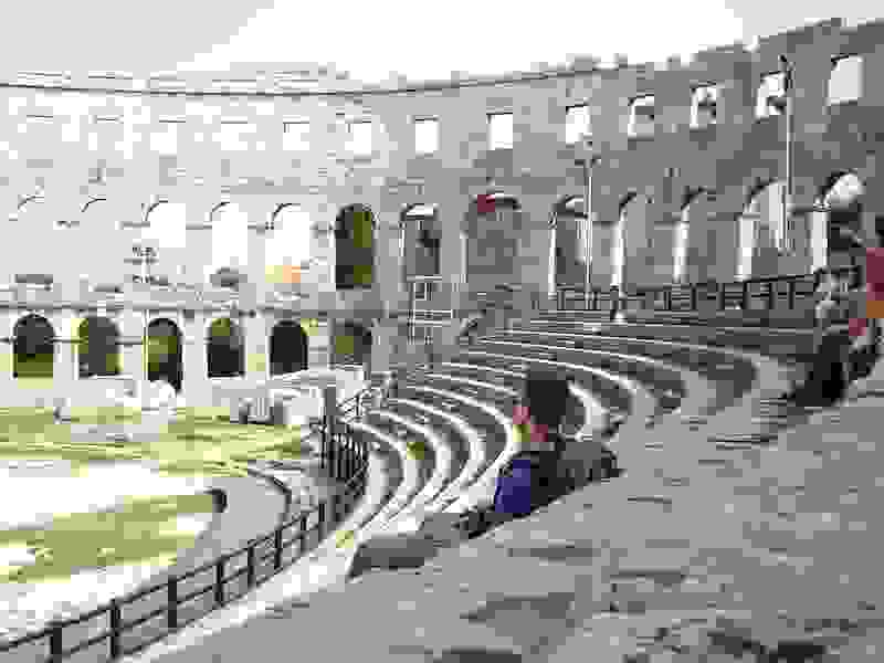 Pula amphitheater, Croatia