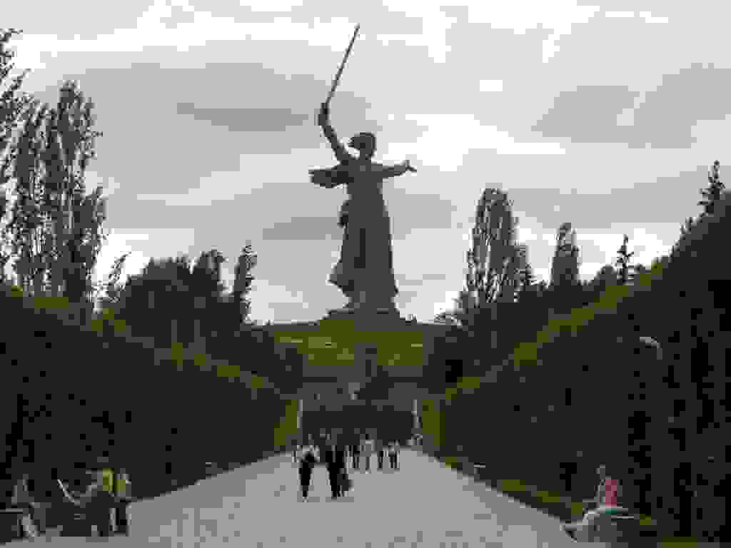 Stalingrad memorial, Volgograd, Russia