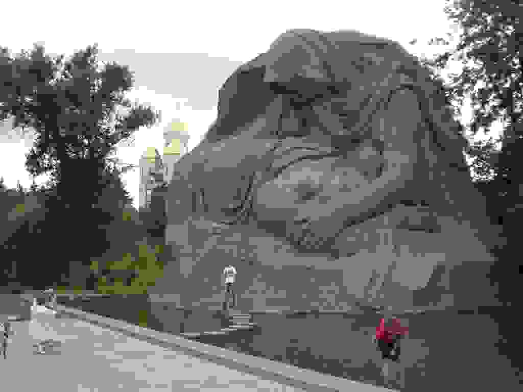 Stalingrad memorial statue, Volgograd, Russia