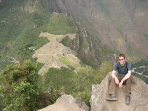 Machu Picchu from the Huayna Picchu summit.