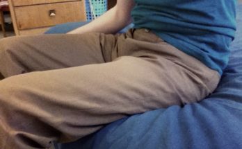 Bluffworks pants, in brown
