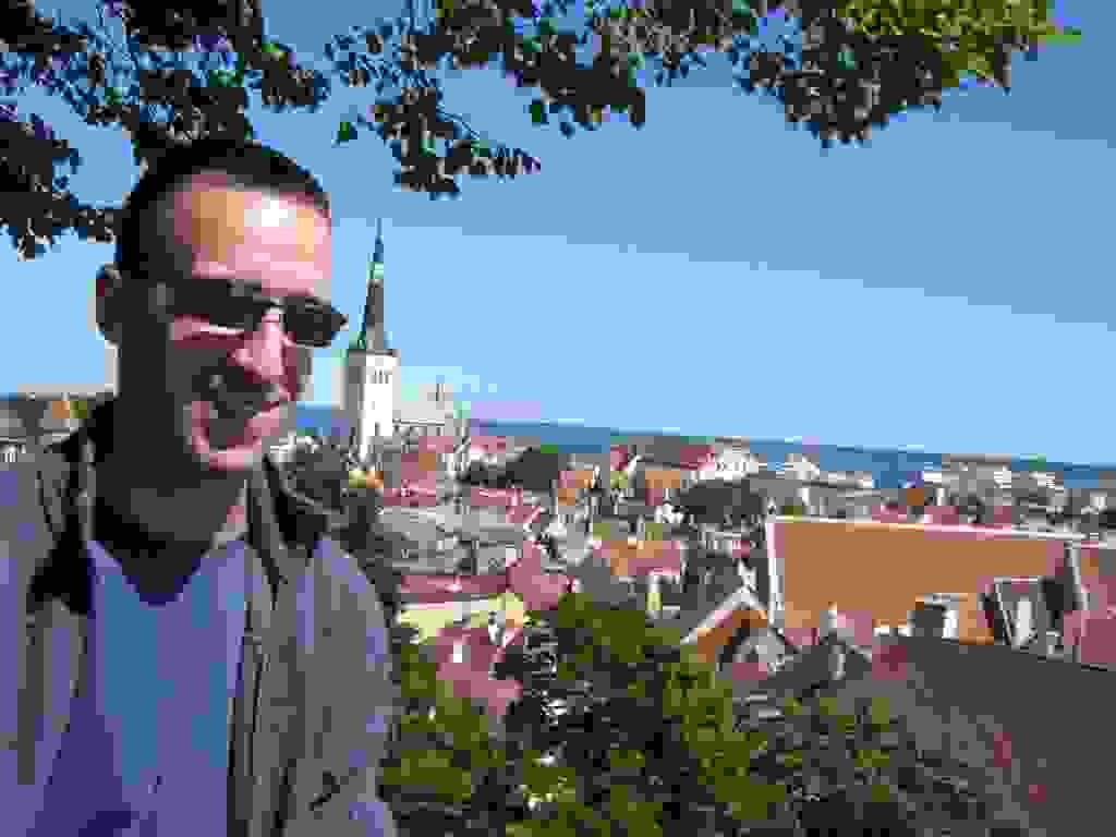 Me in Tallinn, Estonia