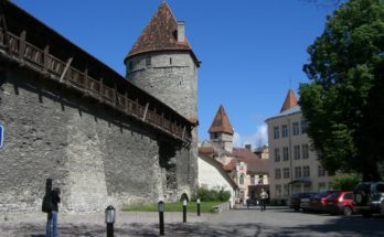 City walls, Tallinn, Estonia