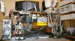 Computer cable mess