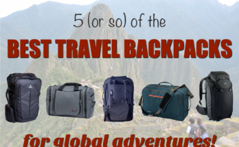 5 of the best travel backpacks for global adventures