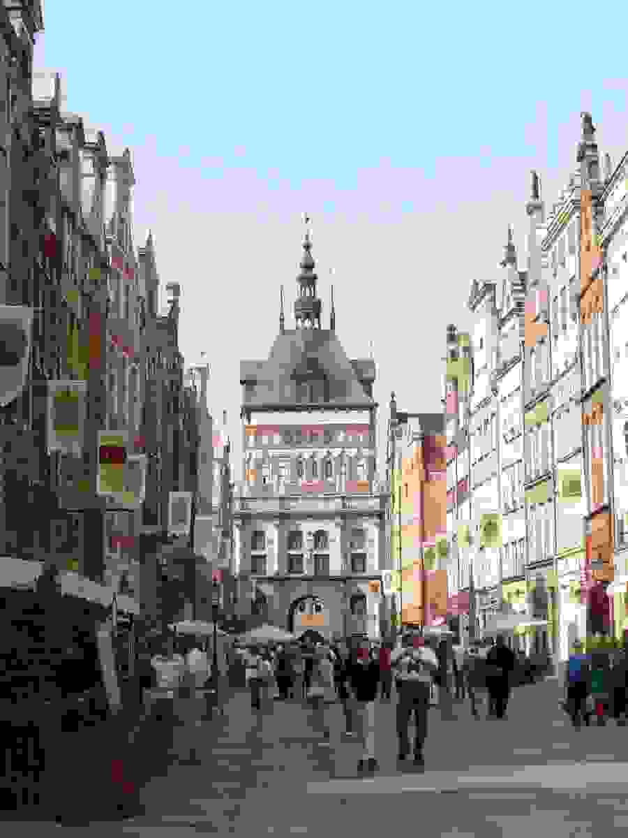 Gdańsk old town, Poland