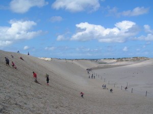 Słowiński National Park sand dunes, Poland