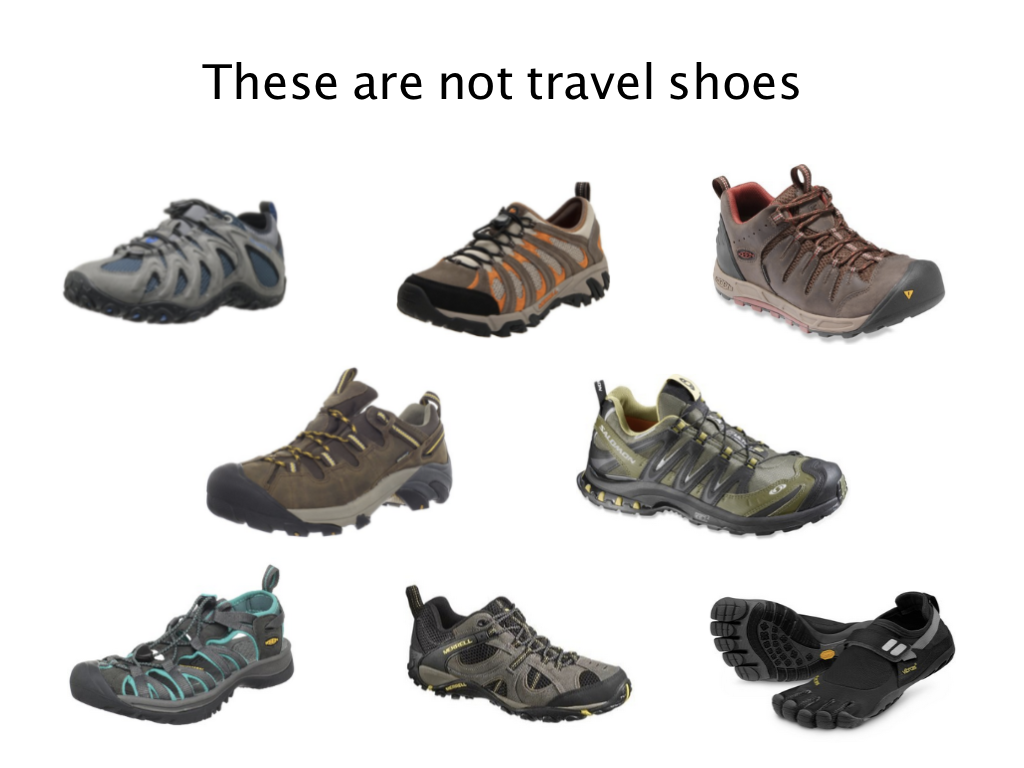 shoes to travel in