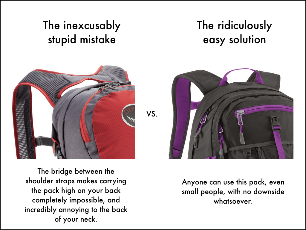 Two straps on a backpack or one strap: What's cool?