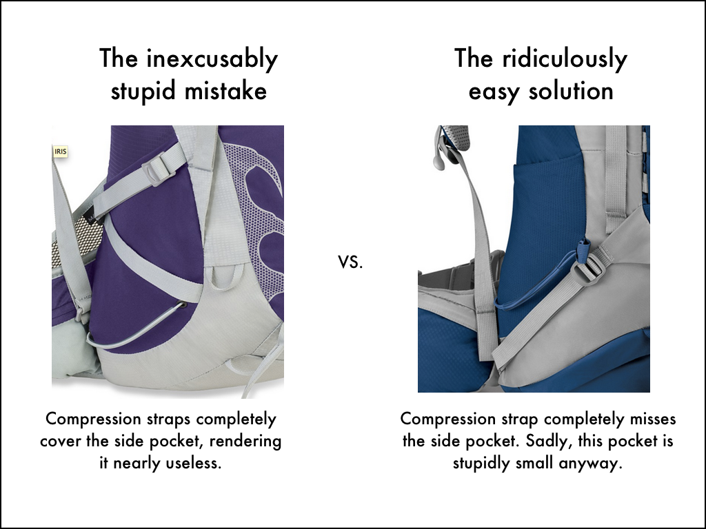 5 dumb things backpack designers need to stop doing – Snarky Nomad