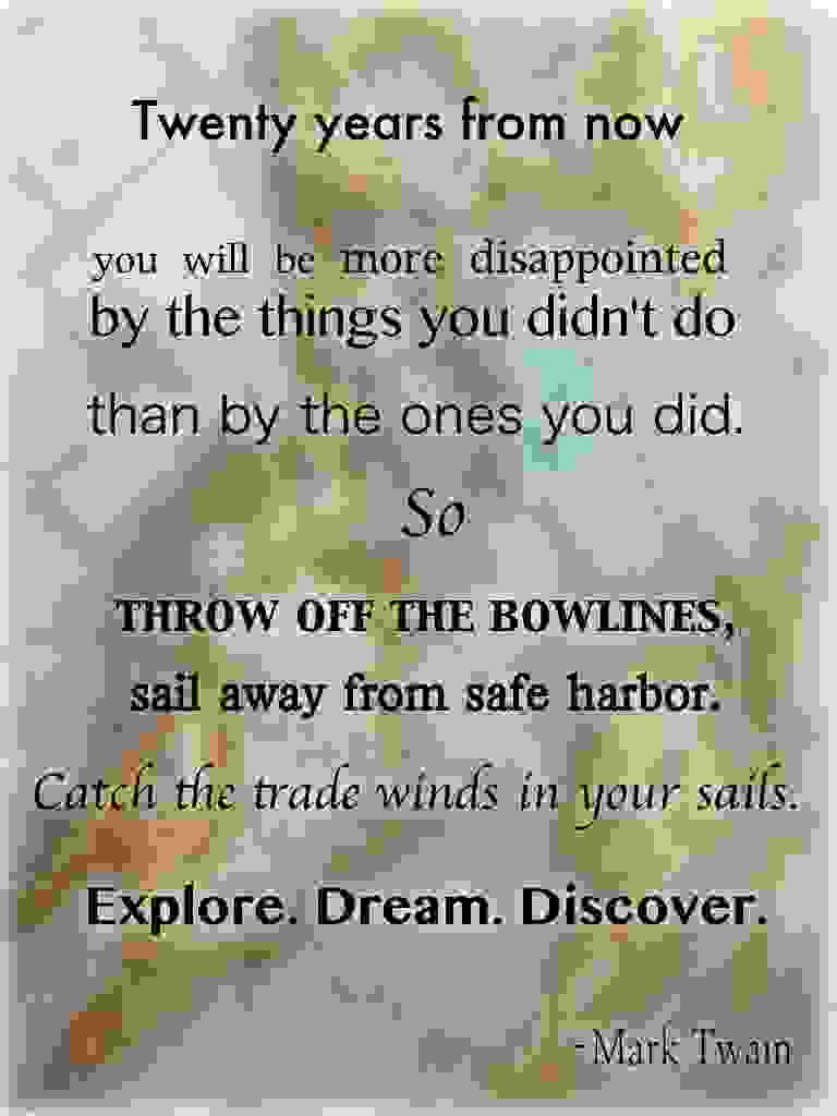 Travel quotes, Mark Twain