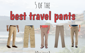 5 of the best travel pants for men