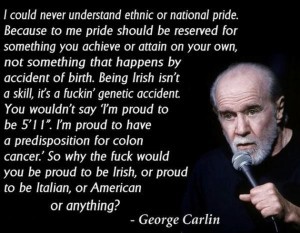 George Carlin patriotism quote
