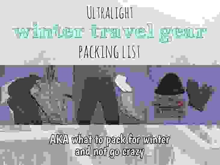 Use this Winter Packing List and you'll Never Be Cold Again