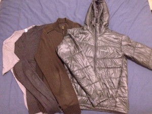 Cold weather winter travel gear