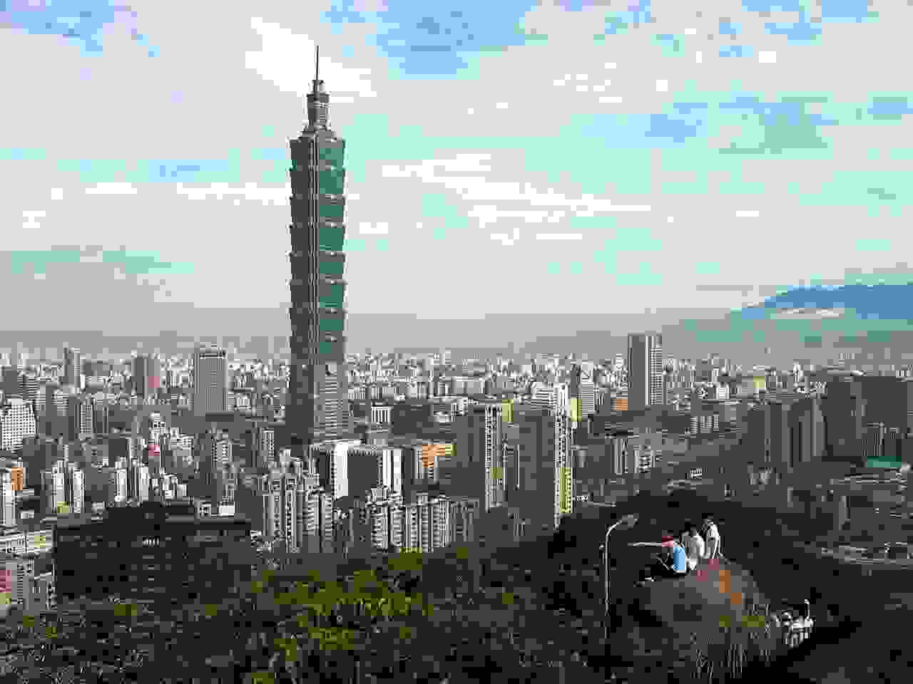 Taipei 101 from afar