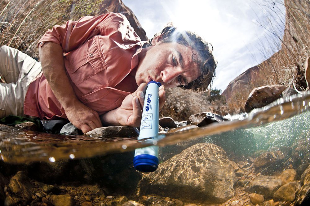 thumbnail image 2 of British Army Issue LifeStraw Personal Water Filter - Survival Drinking Straw 2 of 2