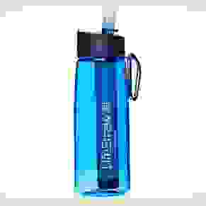 LifeStraw Go 2-stage water bottle with filter, transparent
