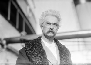 Mark Twain in 1909