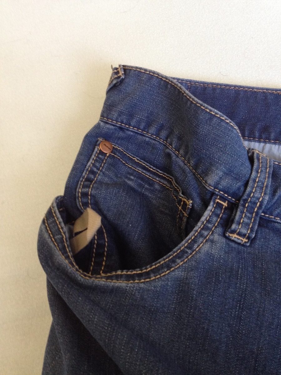 Travel jeans with outlet hidden pockets