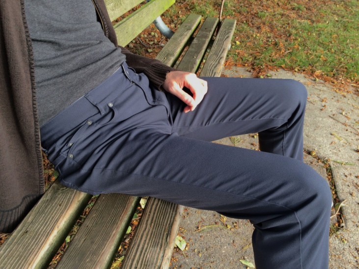 review of Outlier's Slim Dungarees 