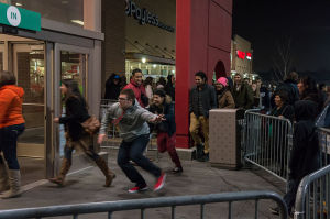 Black Friday rush