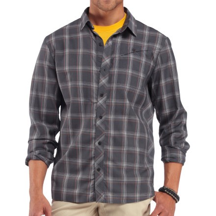 Short-Sleeved Damier Wool Shirt - Ready-to-Wear