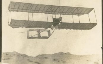 George A Taylor Narrabeen in a glider