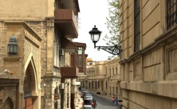 Baku old town street