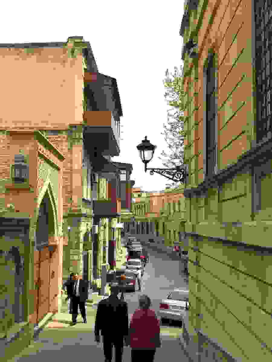 Baku old town street