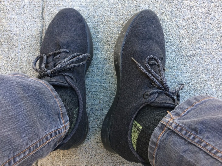 allbirds and jeans
