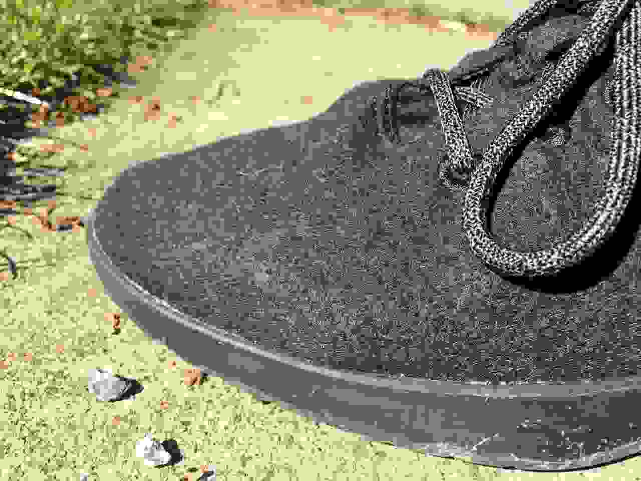 Allbirds bubble effect closeup