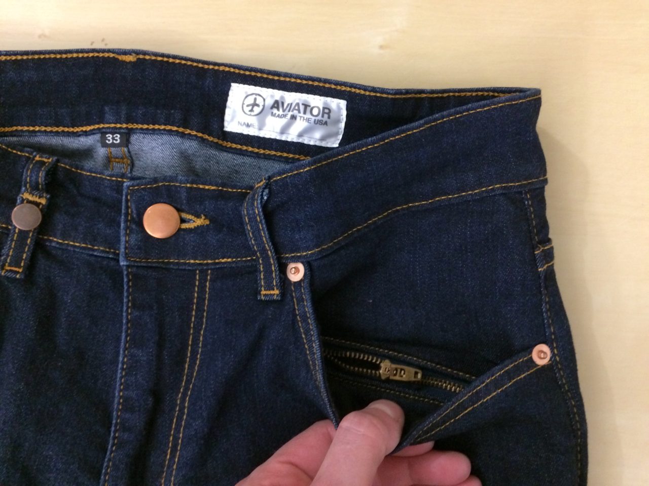 aviator travel jeans review