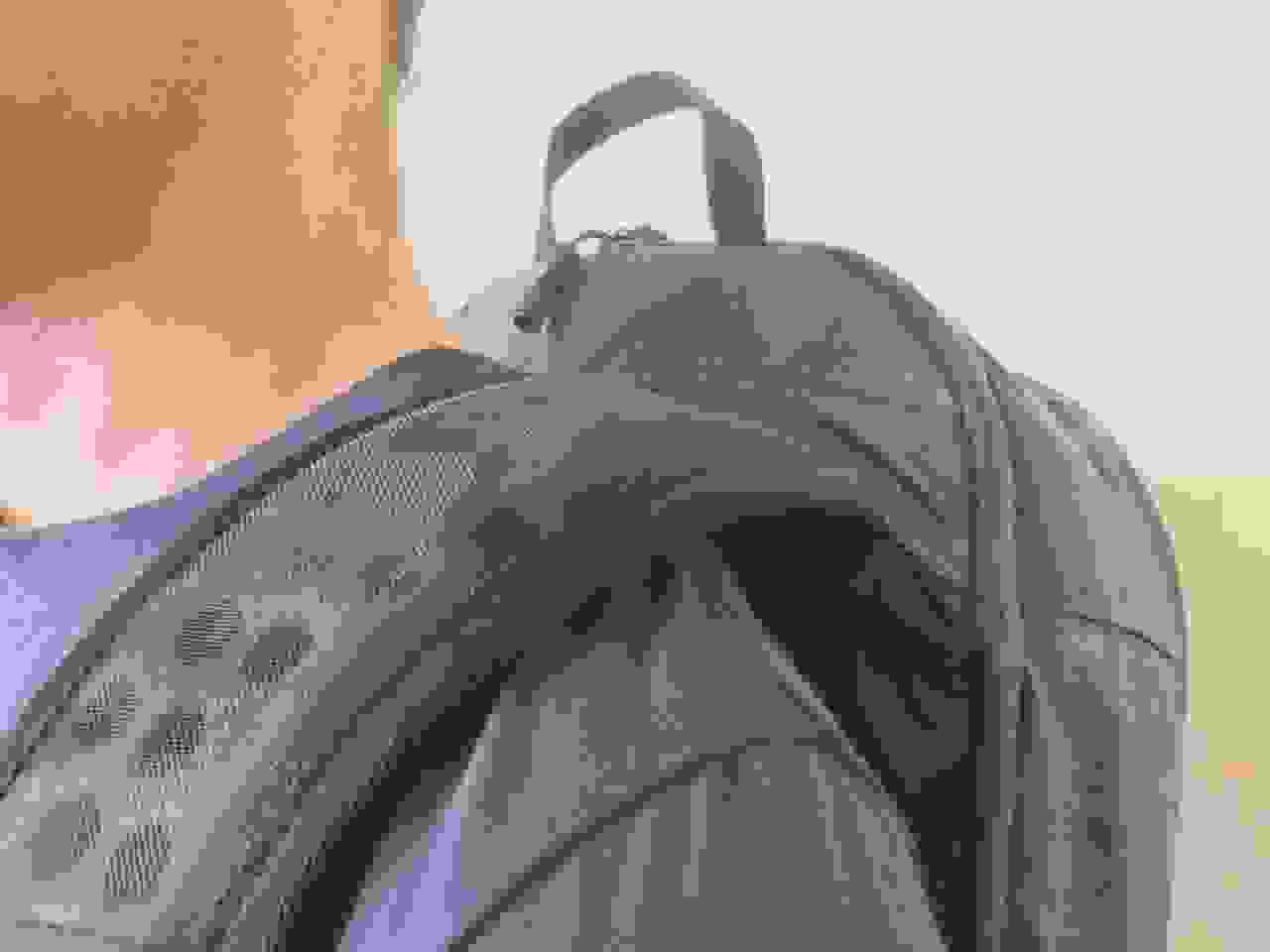 Tortuga Homebase Backpack strap closeup