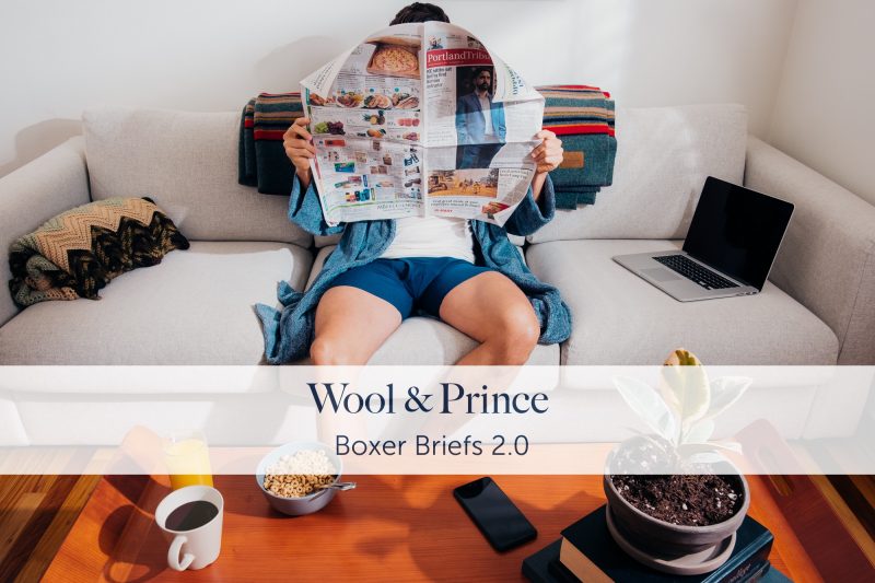 Wool and Prince boxer briefs 2.0 main promo shot
